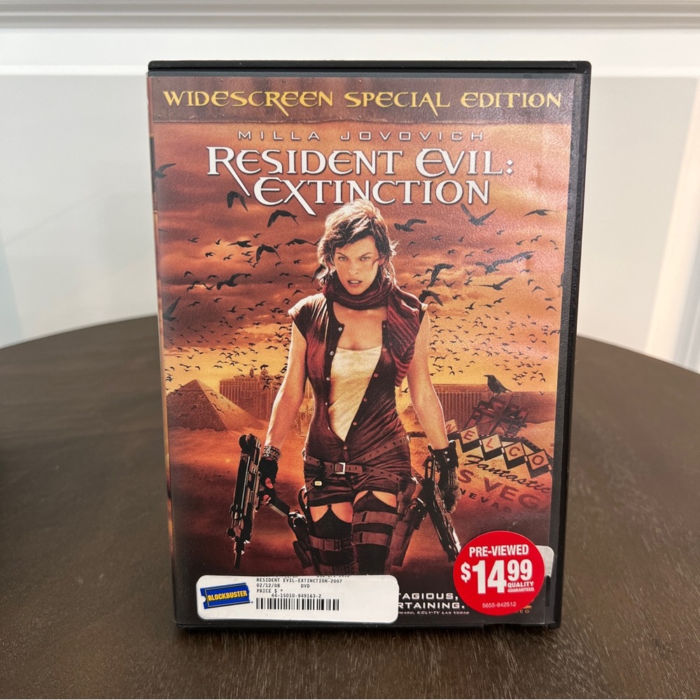 Resident Evil: Extinction DVD